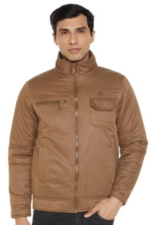 Qube by Fort Collins Men's Classic Super Twill Jacket – Stylish & Durable Casual Winter Jacket for Men