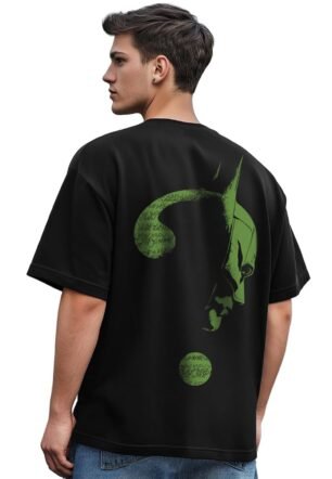 Official DC Merchandise Men's Printed Oversized Fit Half Sleeve Round Neck Cotton T-Shirt