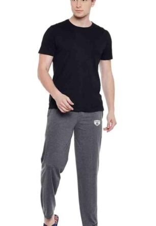 Trackpant for Men Cotton Design Comfortable Casual Jogging Gym Track Pants (Grey Cotton Trackpant 04)