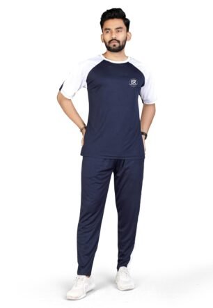Comfortable Full Sleeve Track Jacket & Track Pants SetDHAMAKA-Blue-xLA26