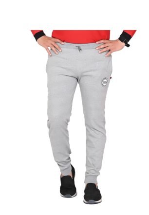 Men's Cotton Lowers/Track Pants/Sports Wear/Regular Wear/Available in 5 Attractive Colors (L, Grey)