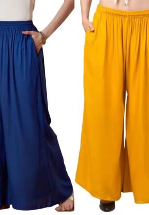 Combo Palazzo (26) Blue, Yellow